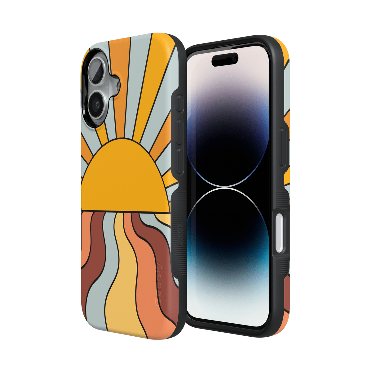 Shine On | Retro Sunset Case