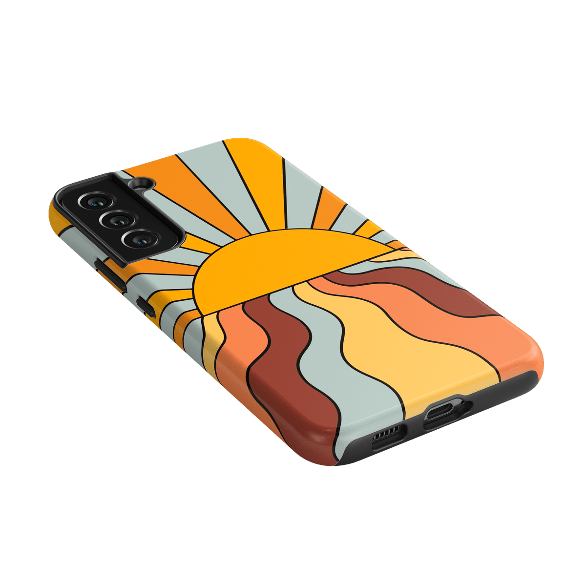 Shine On | Retro Sunset Case