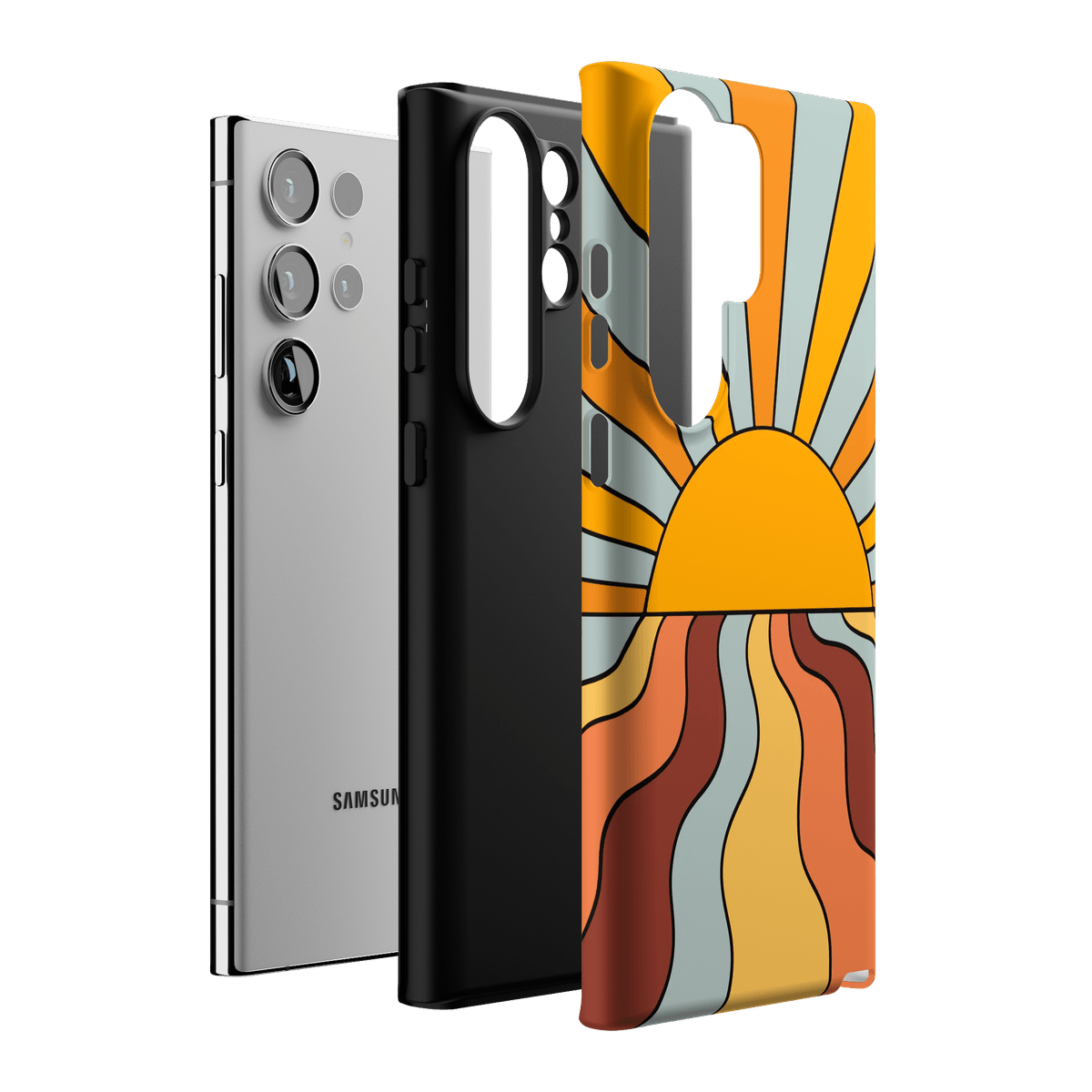 Shine On | Retro Sunset Case