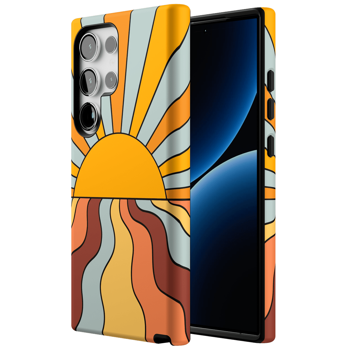 Shine On | Retro Sunset Case