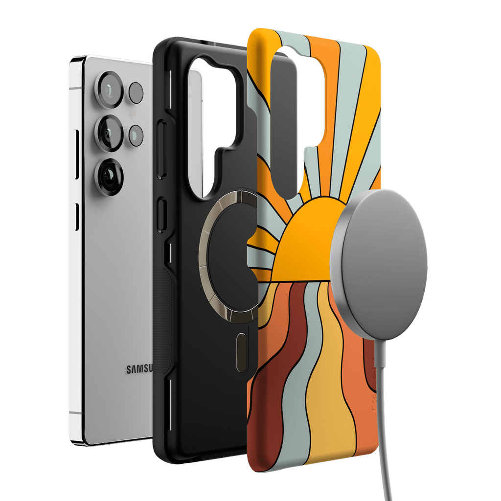 Shine On | Retro Sunset Case
