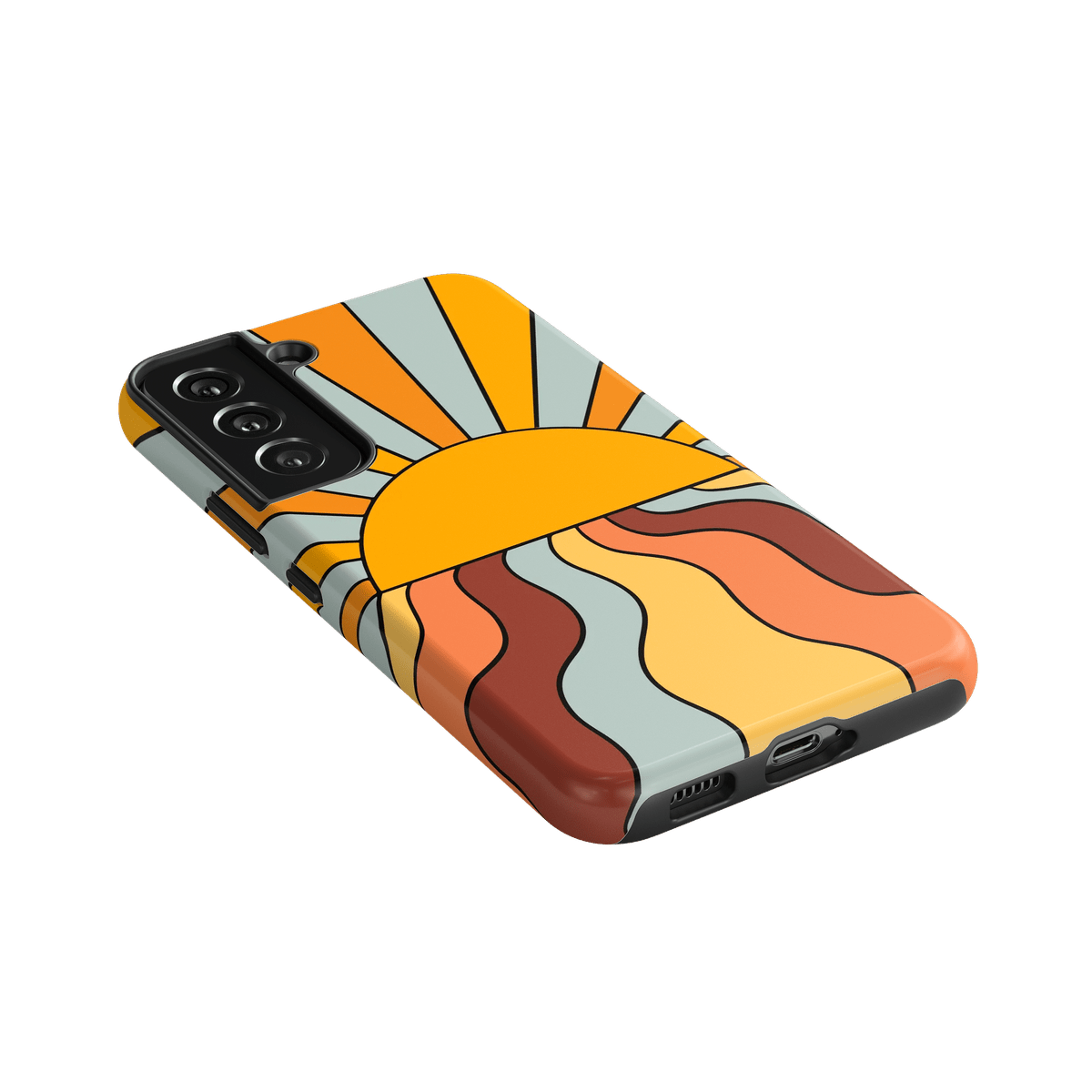Shine On | Retro Sunset Case