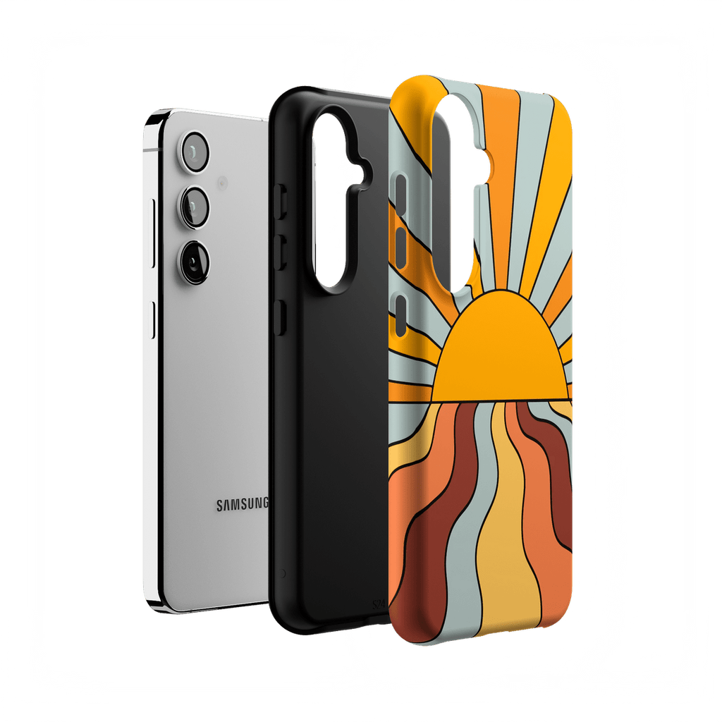 Shine On | Retro Sunset Case