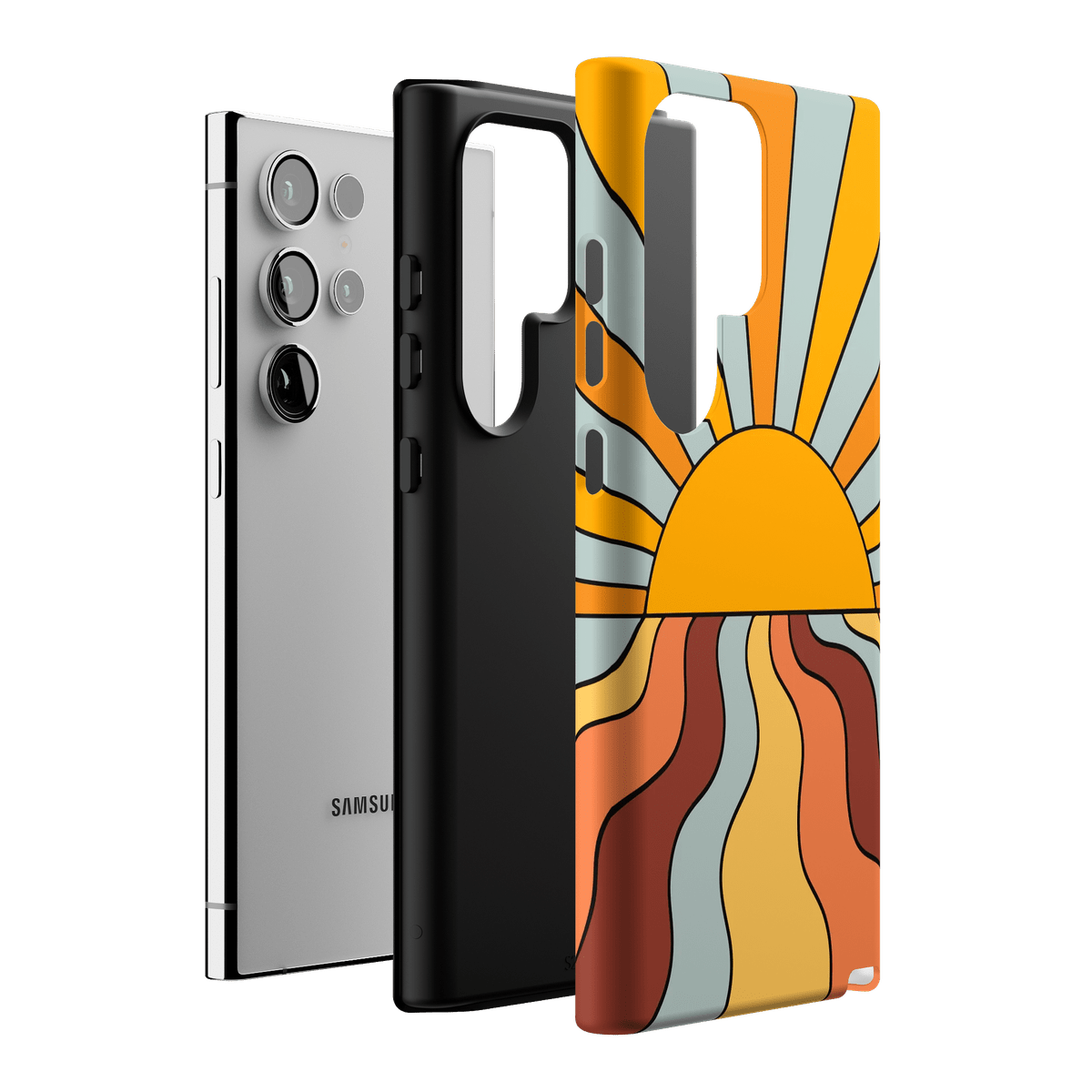 Shine On | Retro Sunset Case