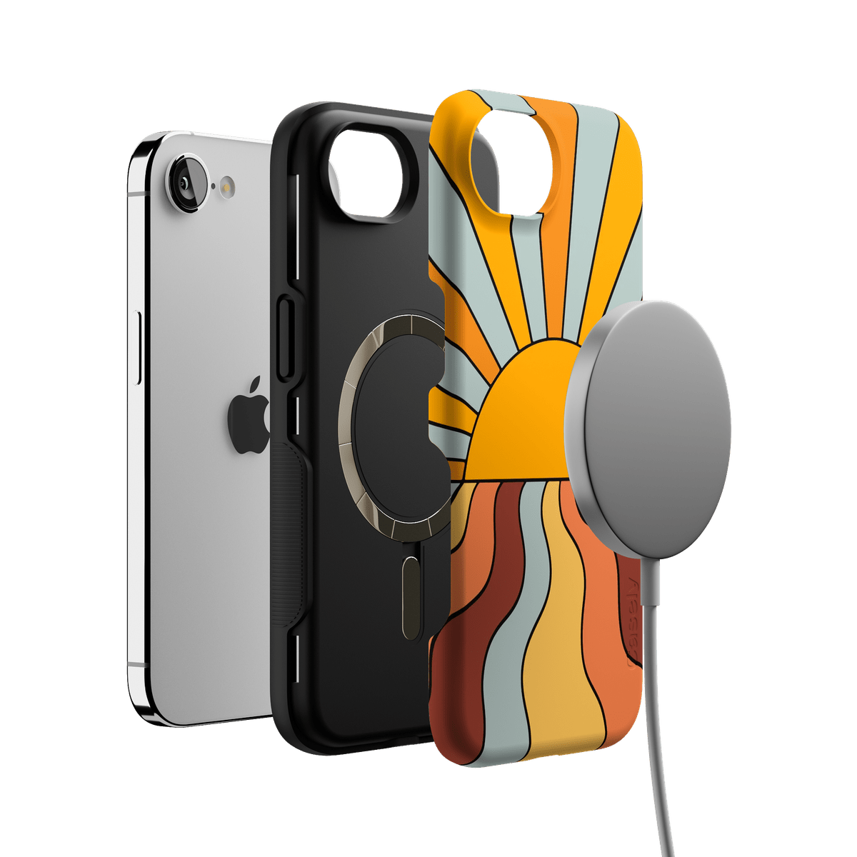 Shine On | Retro Sunset Case