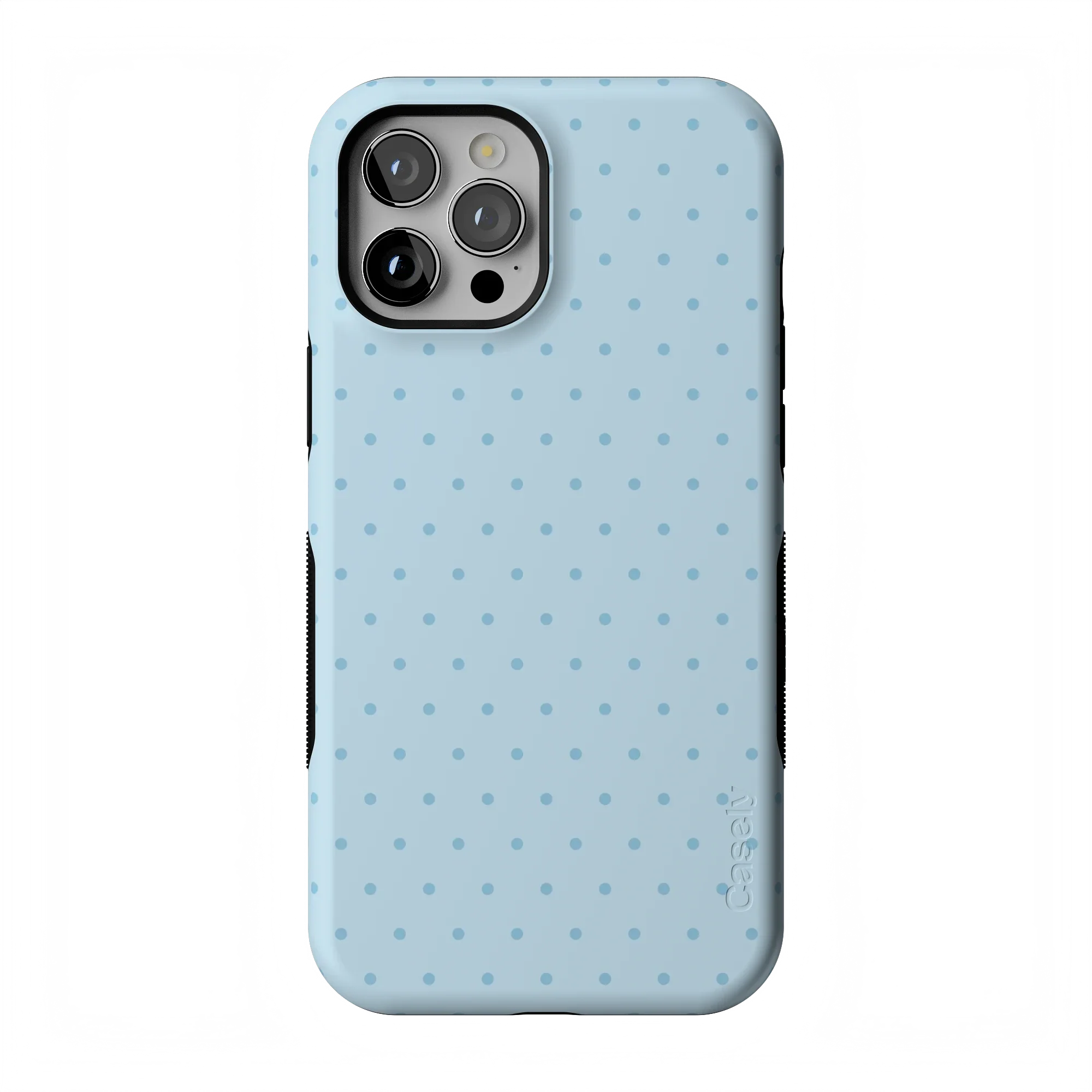 On the Dot | Blue Monochrome Polka Dot Case