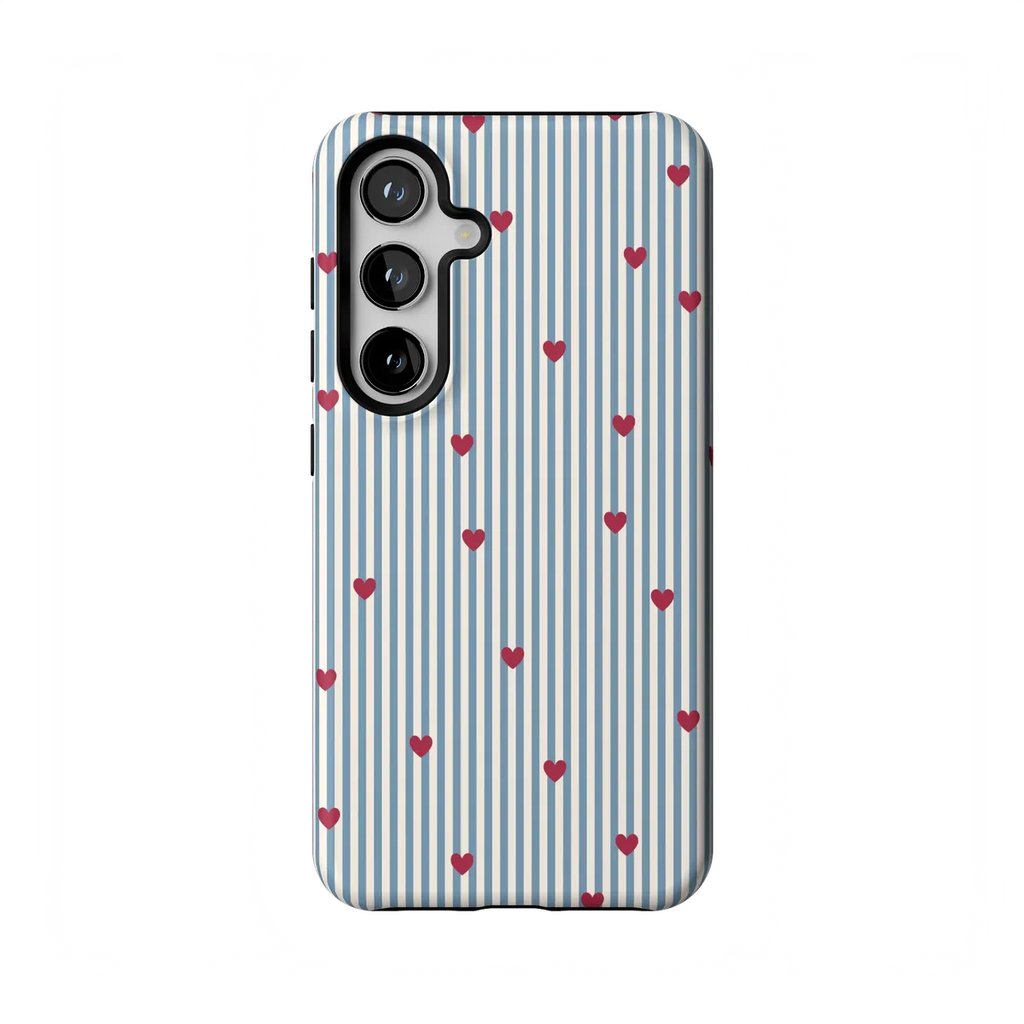 Love Lines | Blue Stripes Case