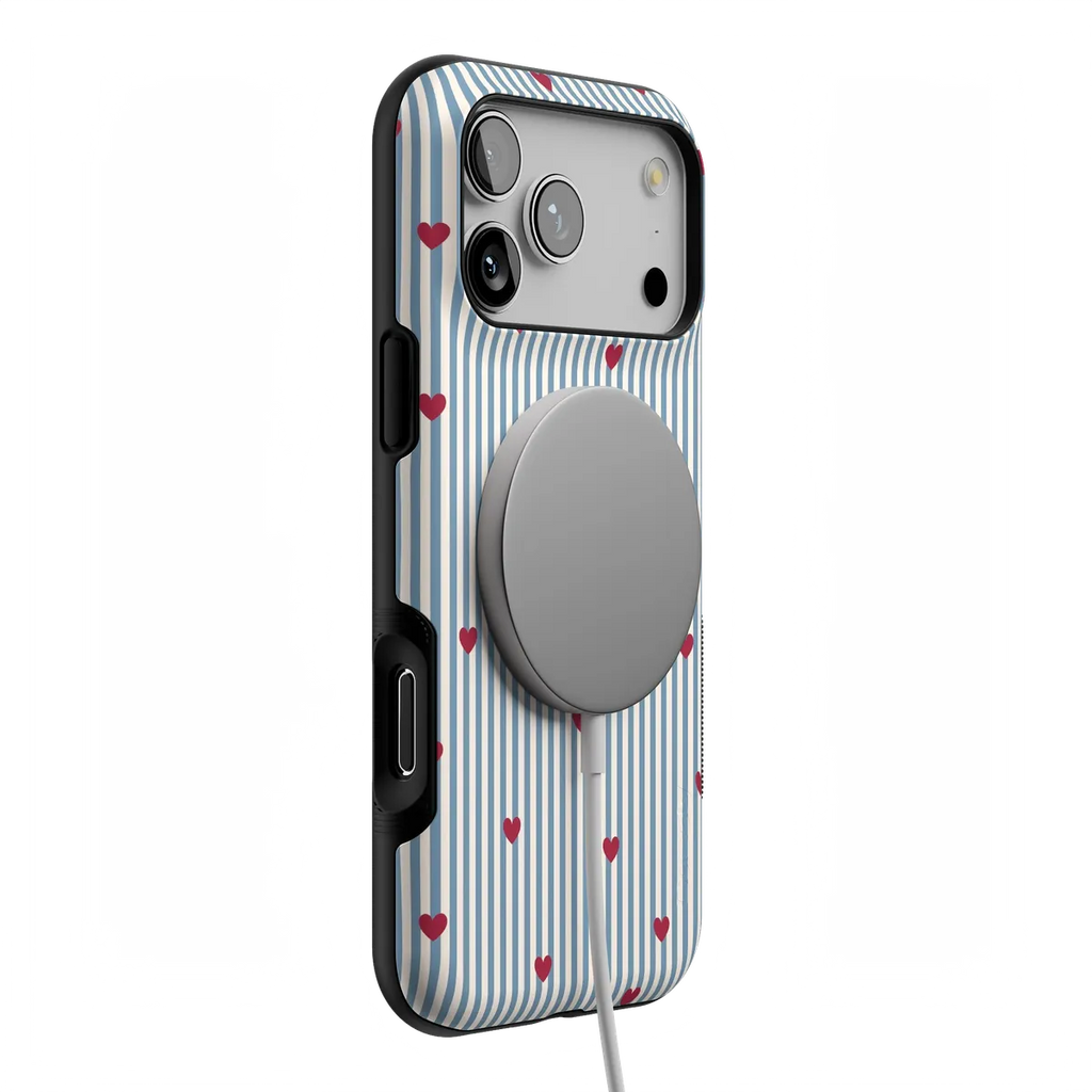 Love Lines | Blue Stripes Case