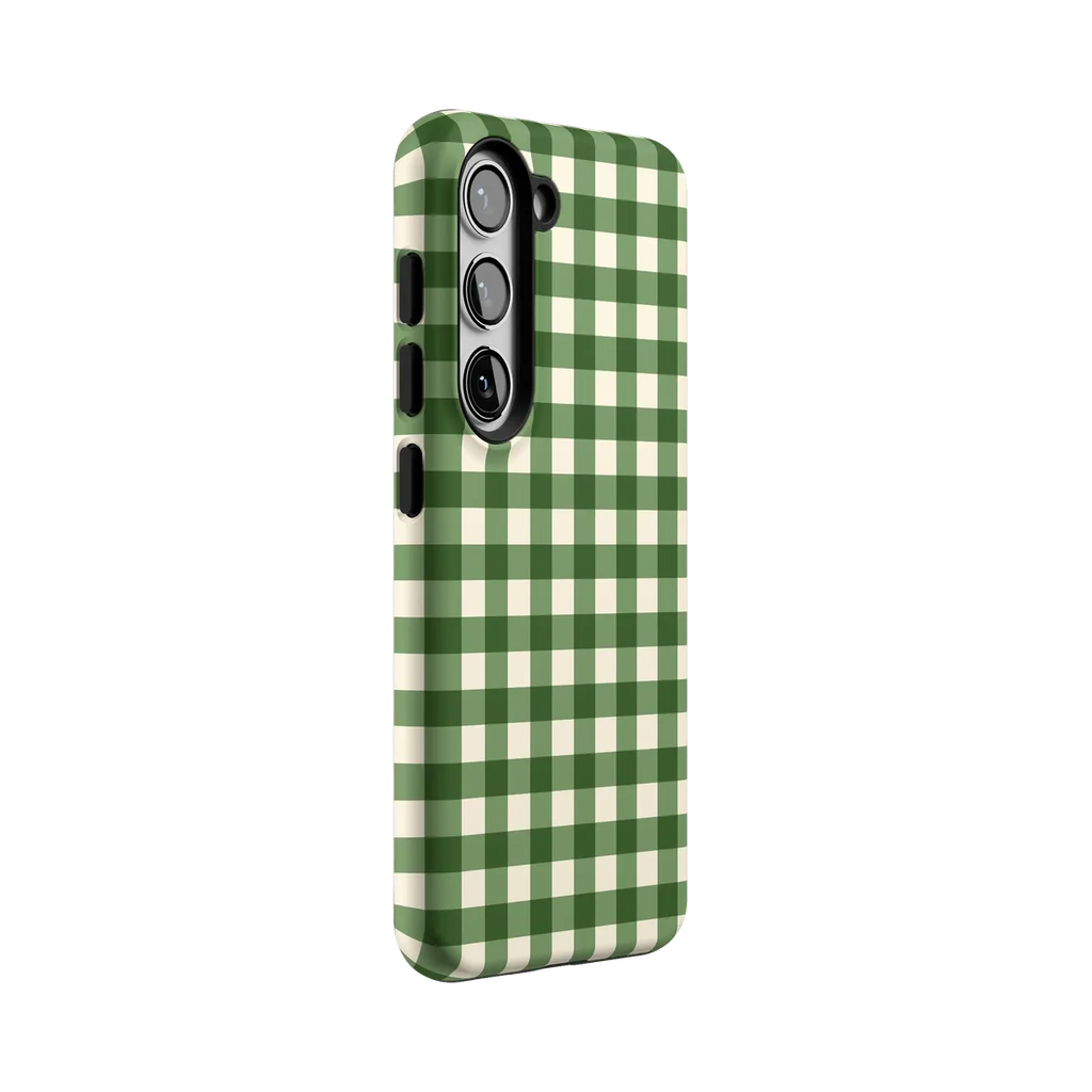 Checked Twice | Green Plaid Case