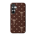 Teddy Bows | Brown Polka Dot Case