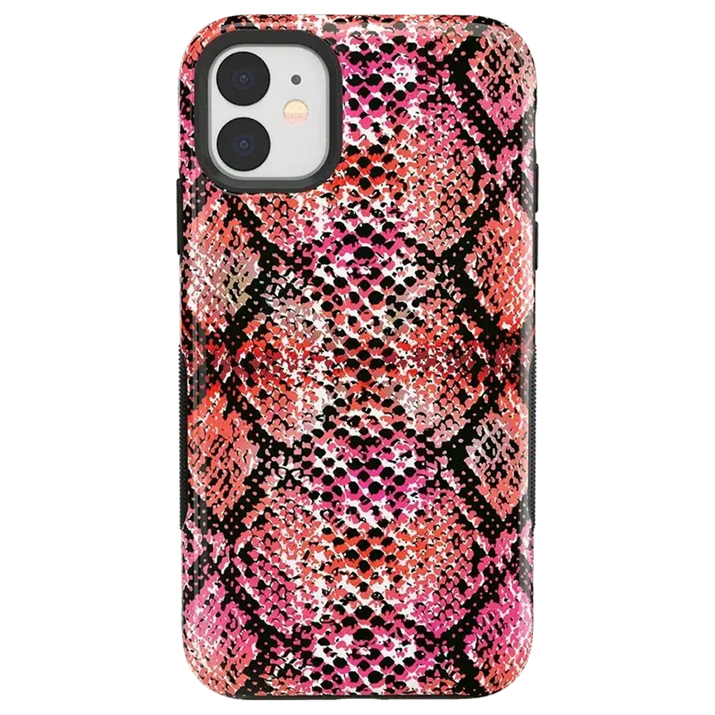 Snake Along | Red Snake Skin Case