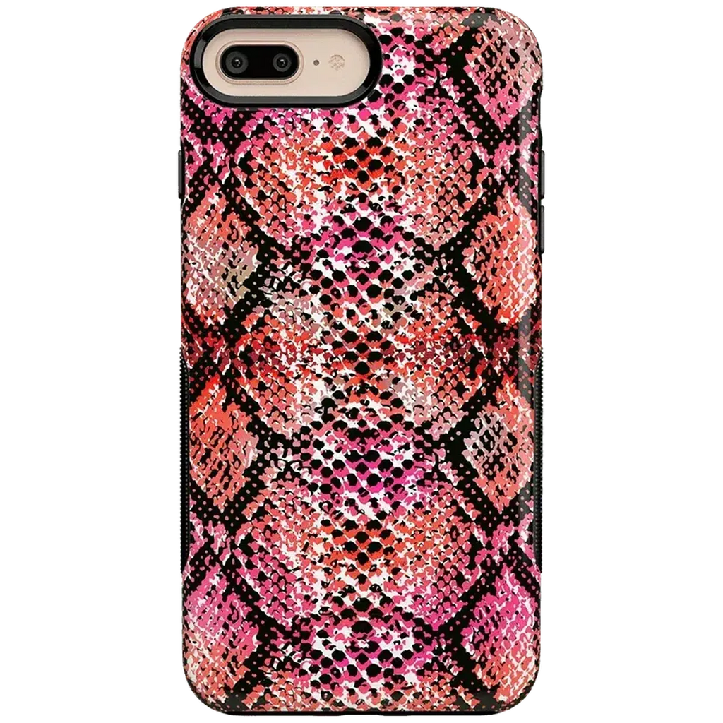 Snake Along | Red Snake Skin Case