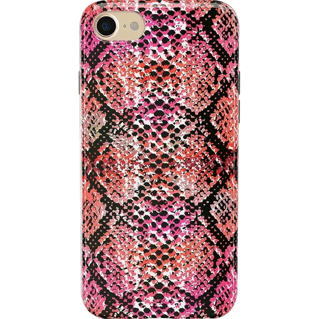 Snake Along | Red Snake Skin Case