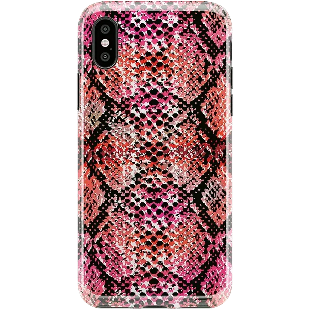 Snake Along | Red Snake Skin Case