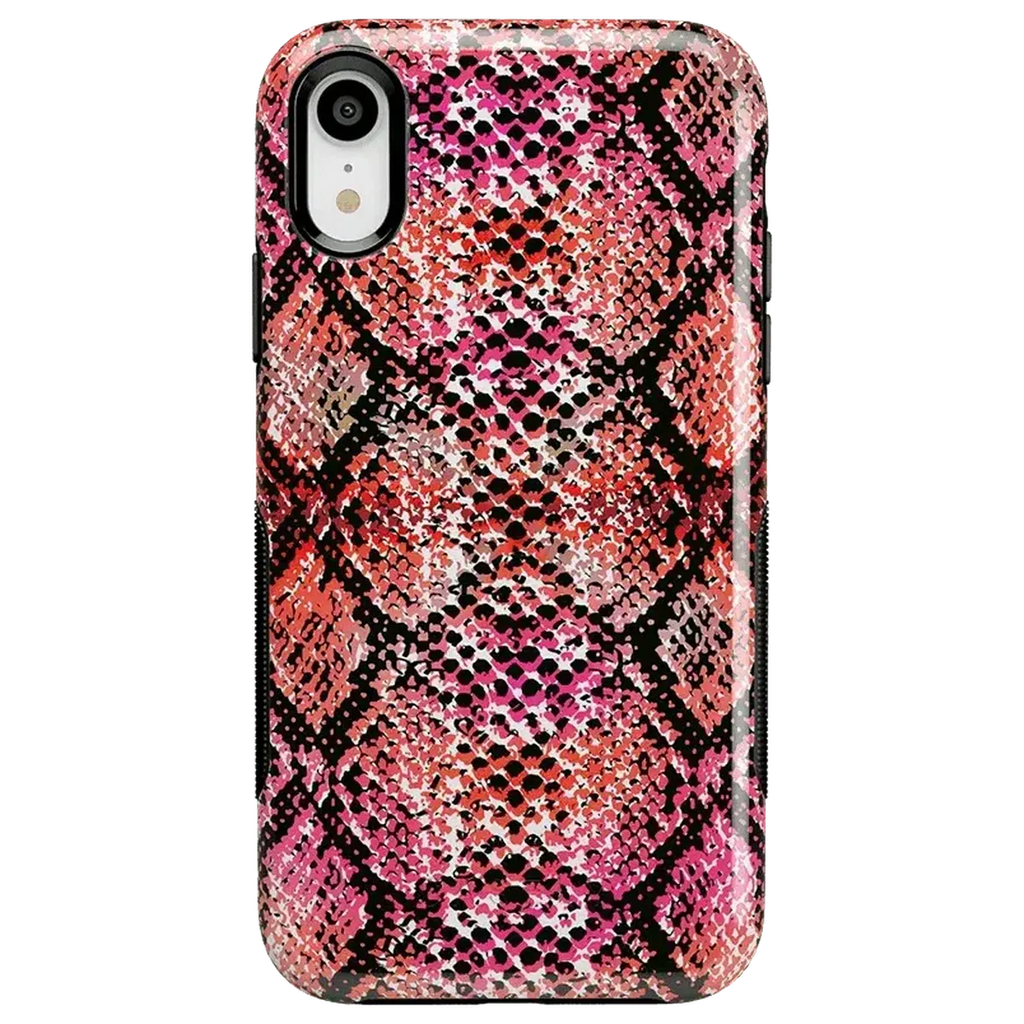Snake Along | Red Snake Skin Case