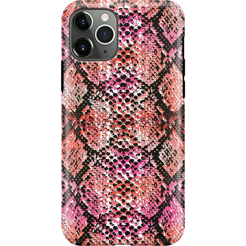 Snake Along | Red Snake Skin Case