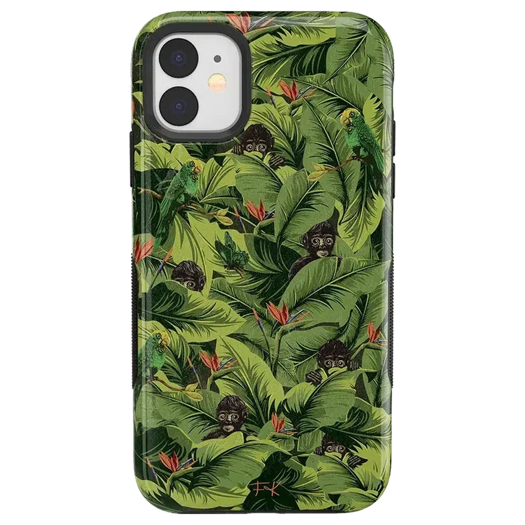 Sneaky Monkeys | Frida Kahlo Jungle Floral Case