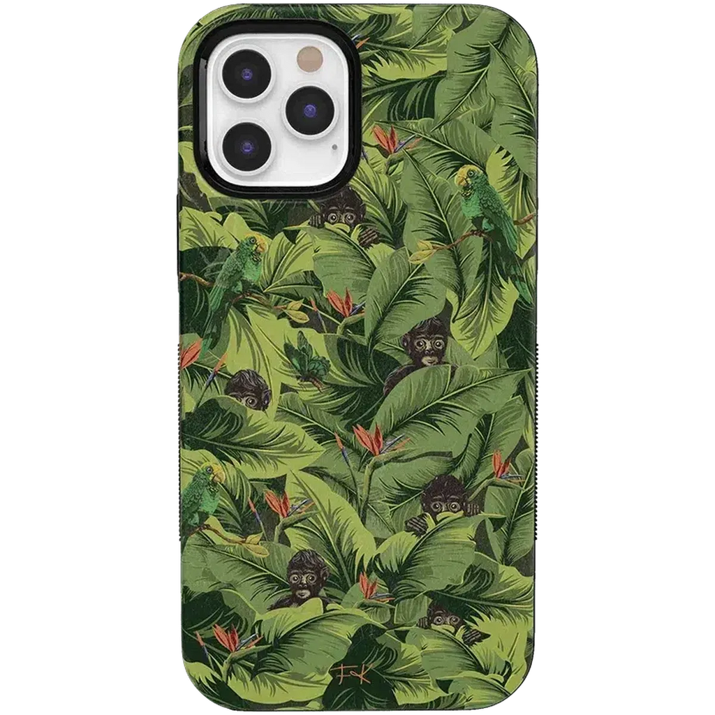Sneaky Monkeys | Frida Kahlo Jungle Floral Case