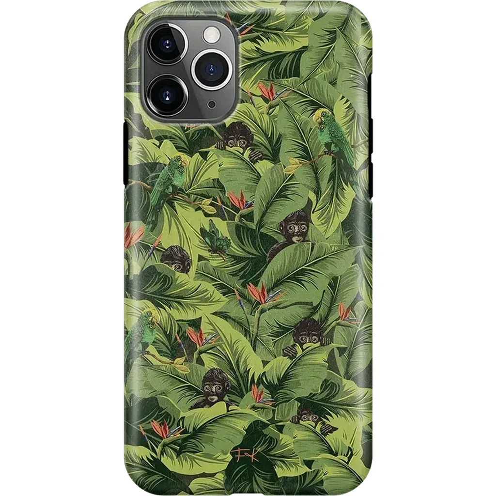 Sneaky Monkeys | Frida Kahlo Jungle Floral Case