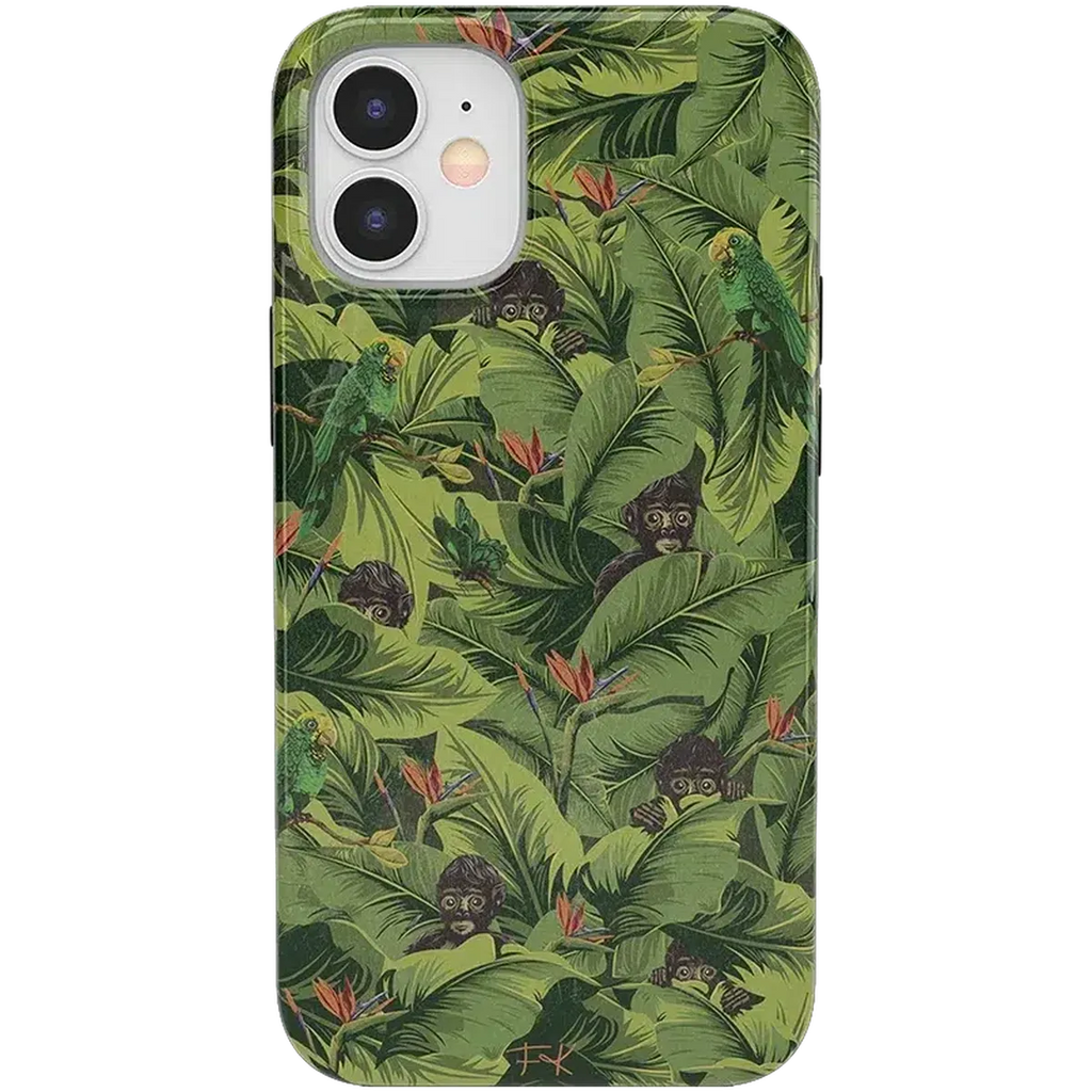Sneaky Monkeys | Frida Kahlo Jungle Floral Case