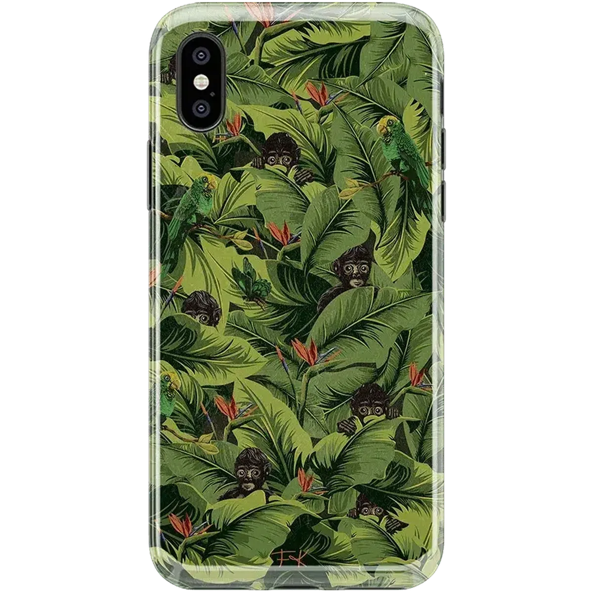 Sneaky Monkeys | Frida Kahlo Jungle Floral Case