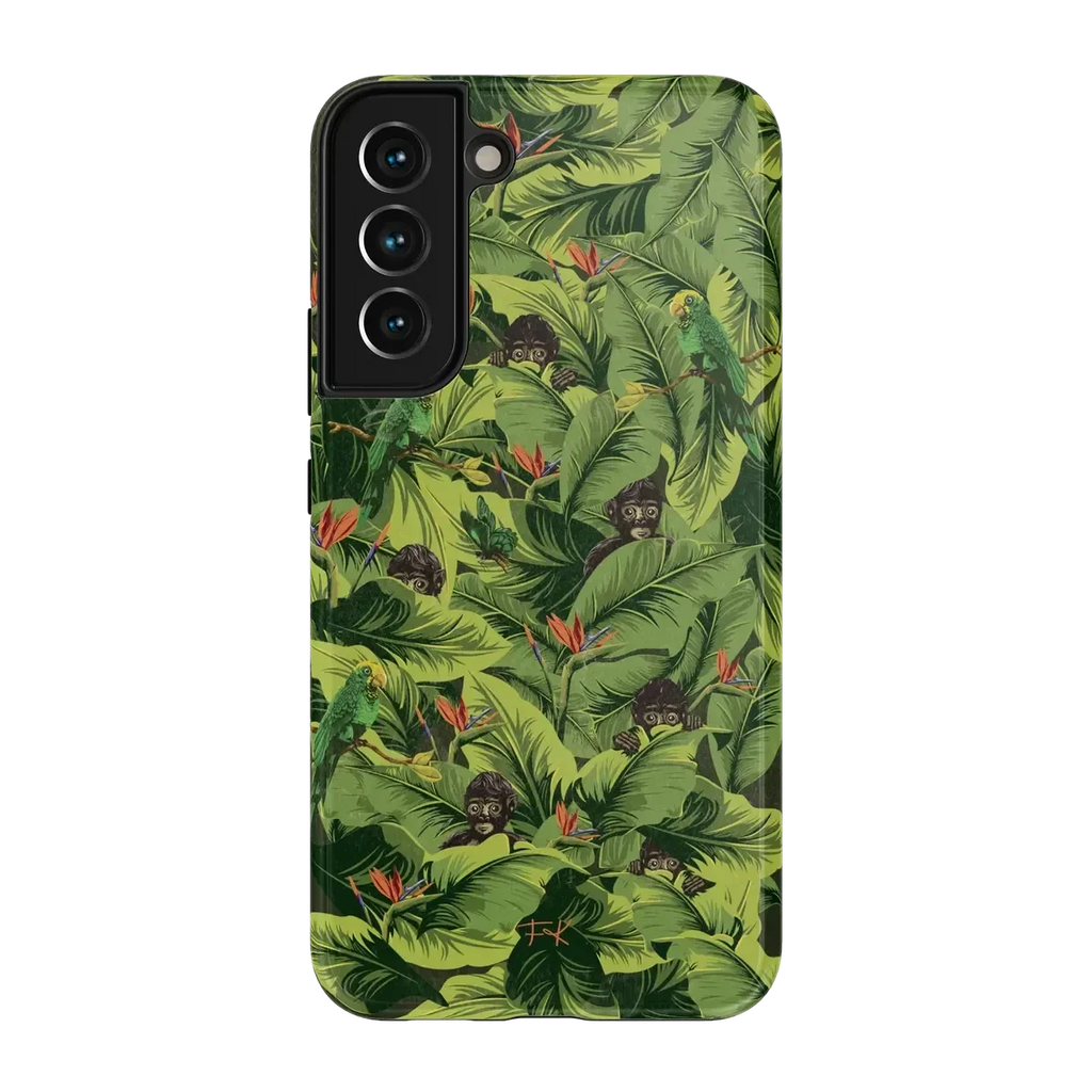 Sneaky Monkeys | Frida Kahlo Jungle Floral Case