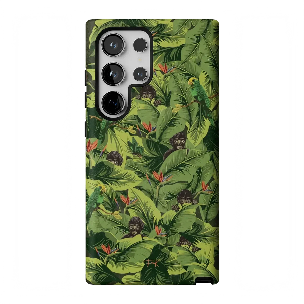 Sneaky Monkeys | Frida Kahlo Jungle Floral Case