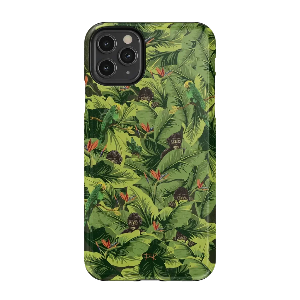 Sneaky Monkeys | Frida Kahlo Jungle Floral Case