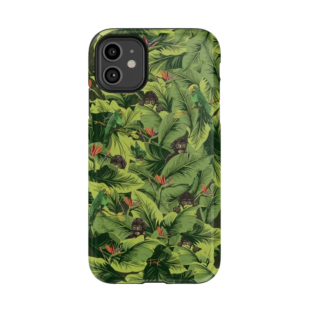 Sneaky Monkeys | Frida Kahlo Jungle Floral Case