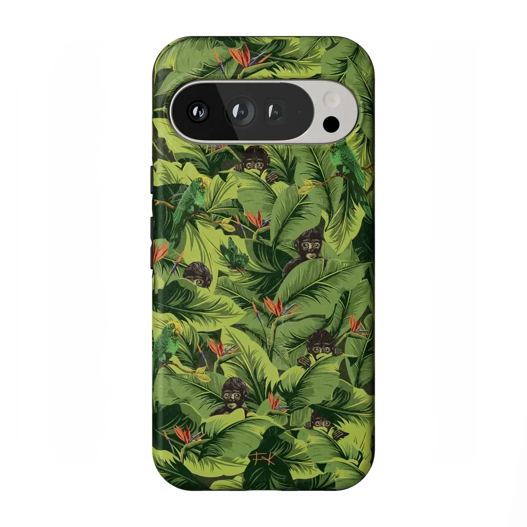 Sneaky Monkeys | Frida Kahlo Jungle Floral Case