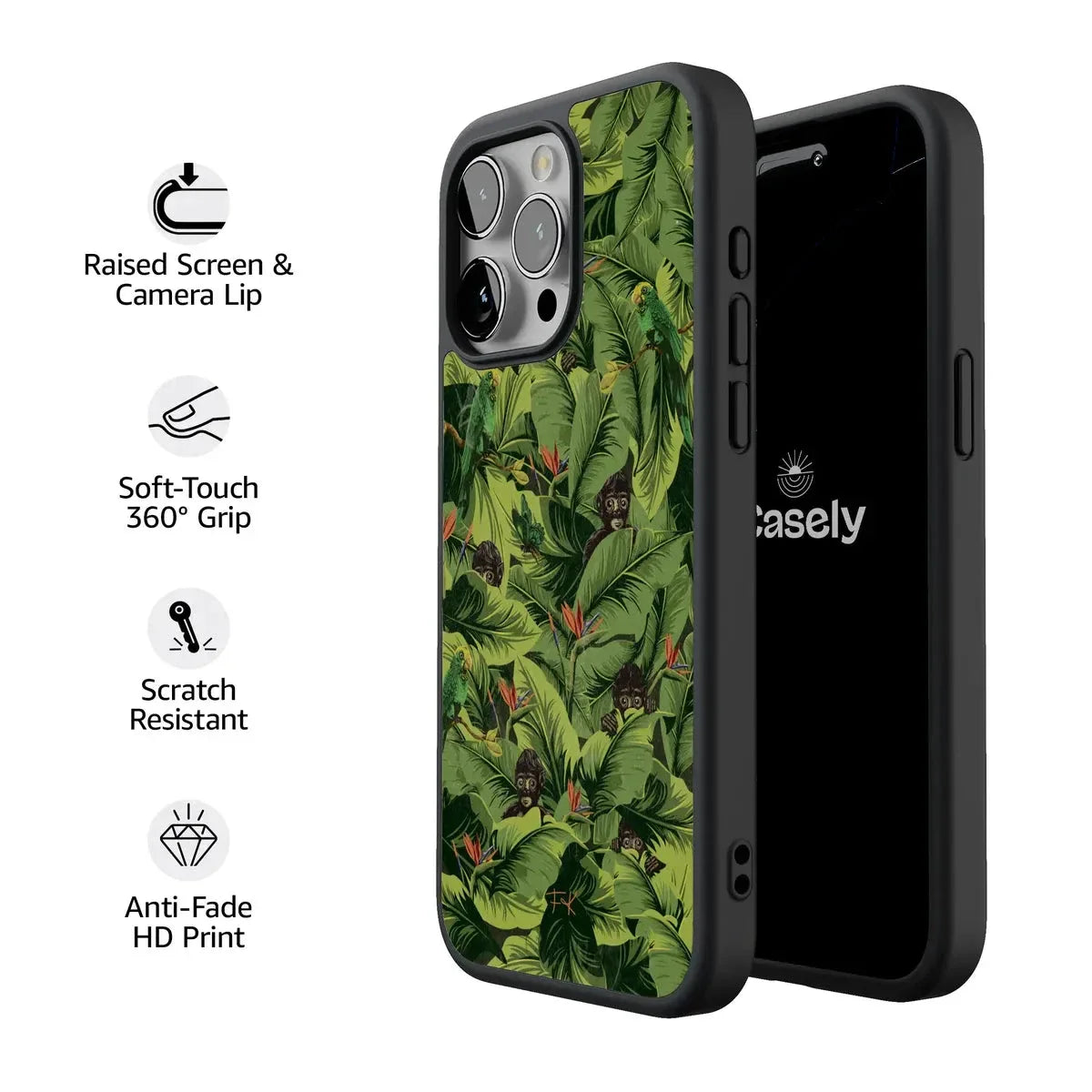 Sneaky Monkeys | Frida Kahlo Jungle Floral Case