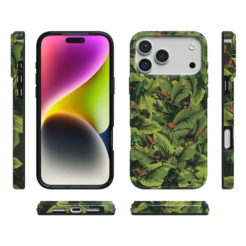 Sneaky Monkeys | Frida Kahlo Jungle Floral Case
