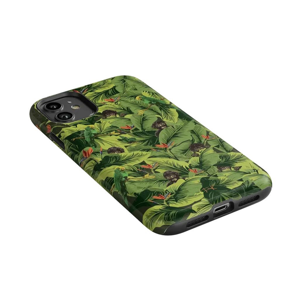 Sneaky Monkeys | Frida Kahlo Jungle Floral Case