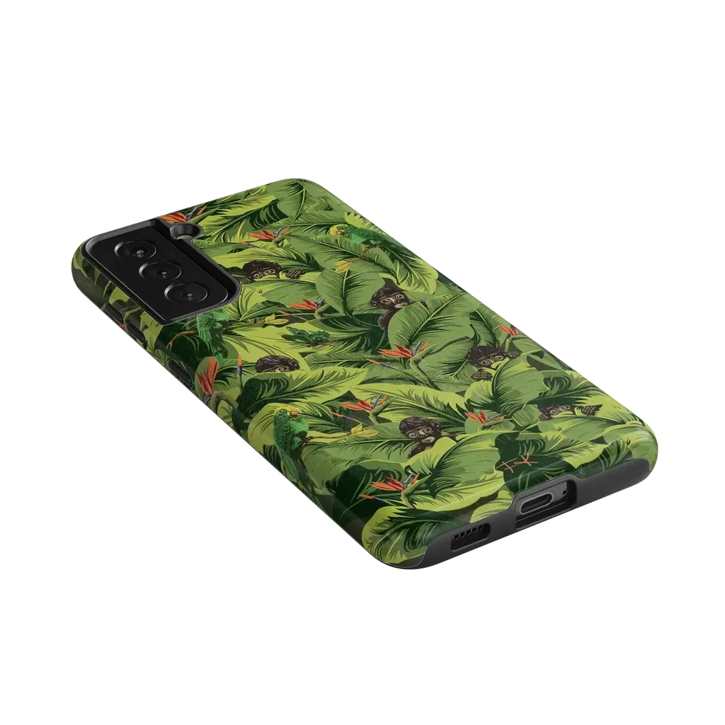 Sneaky Monkeys | Frida Kahlo Jungle Floral Case