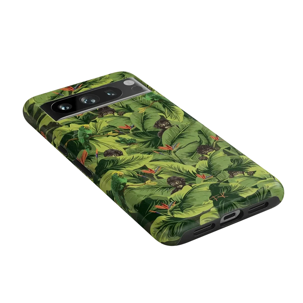 Sneaky Monkeys | Frida Kahlo Jungle Floral Case