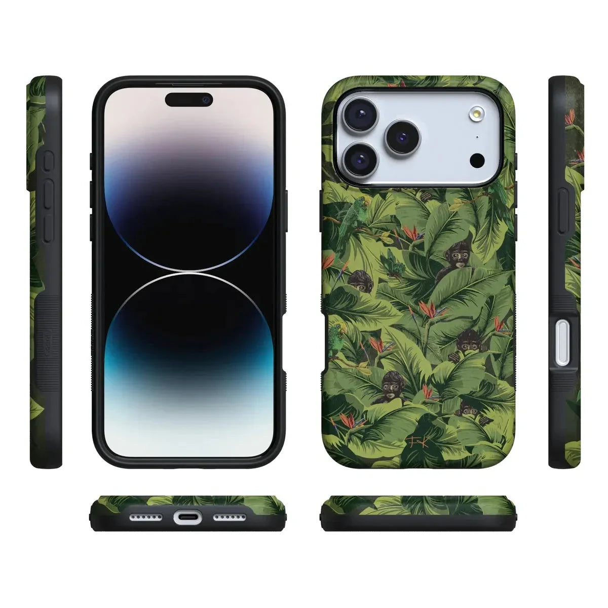 Sneaky Monkeys | Frida Kahlo Jungle Floral Case