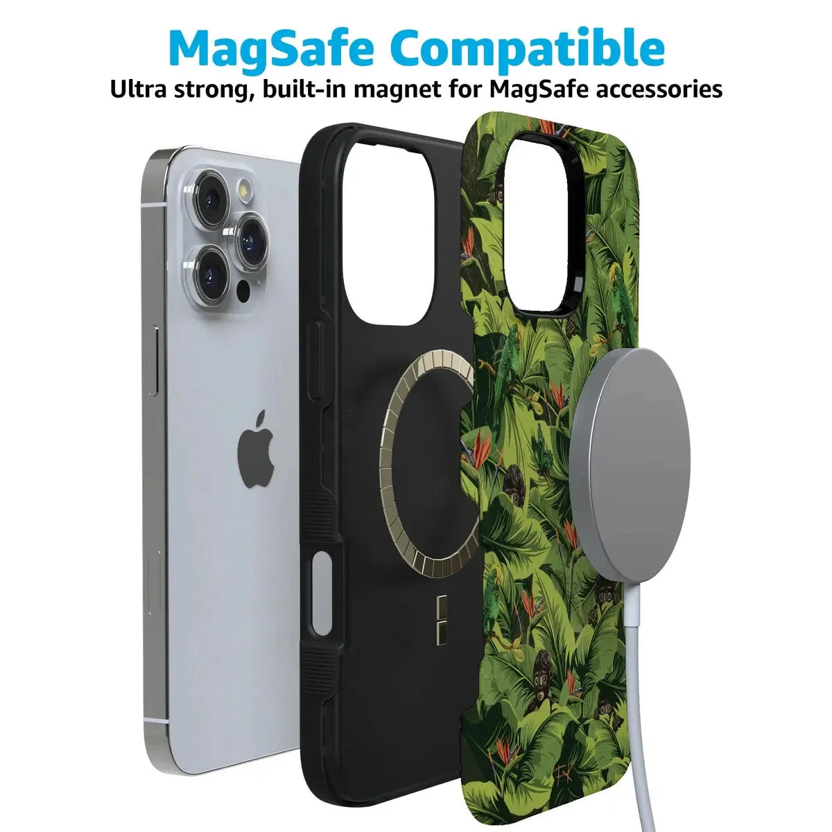 Sneaky Monkeys | Frida Kahlo Jungle Floral Case