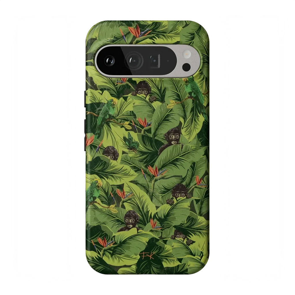 Sneaky Monkeys | Frida Kahlo Jungle Floral Case