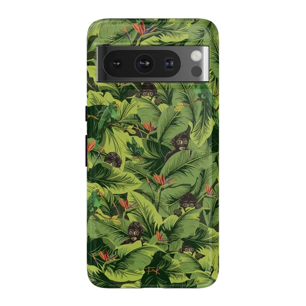 Sneaky Monkeys | Frida Kahlo Jungle Floral Case