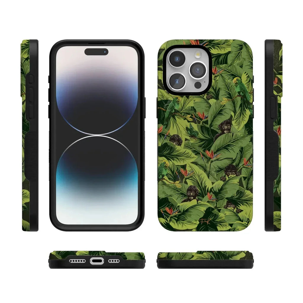 Sneaky Monkeys | Frida Kahlo Jungle Floral Case