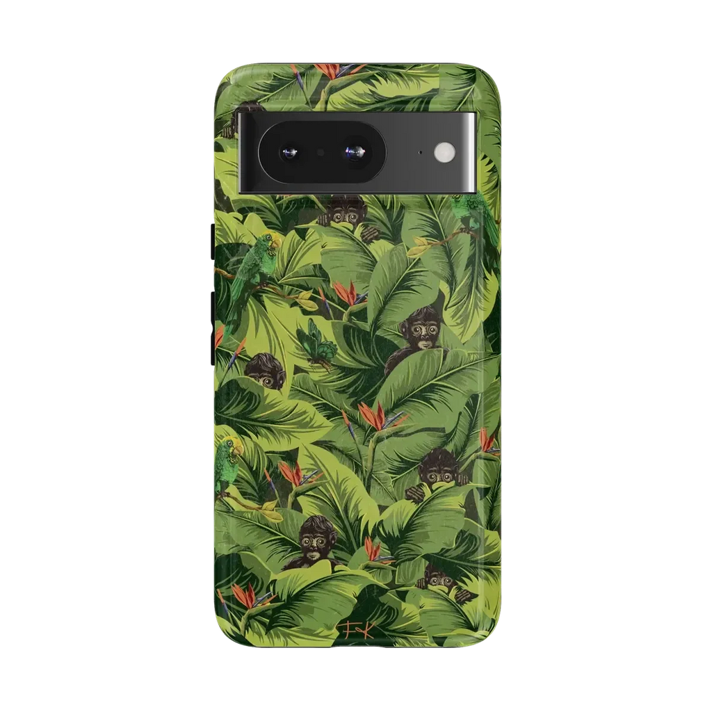 Sneaky Monkeys | Frida Kahlo Jungle Floral Case