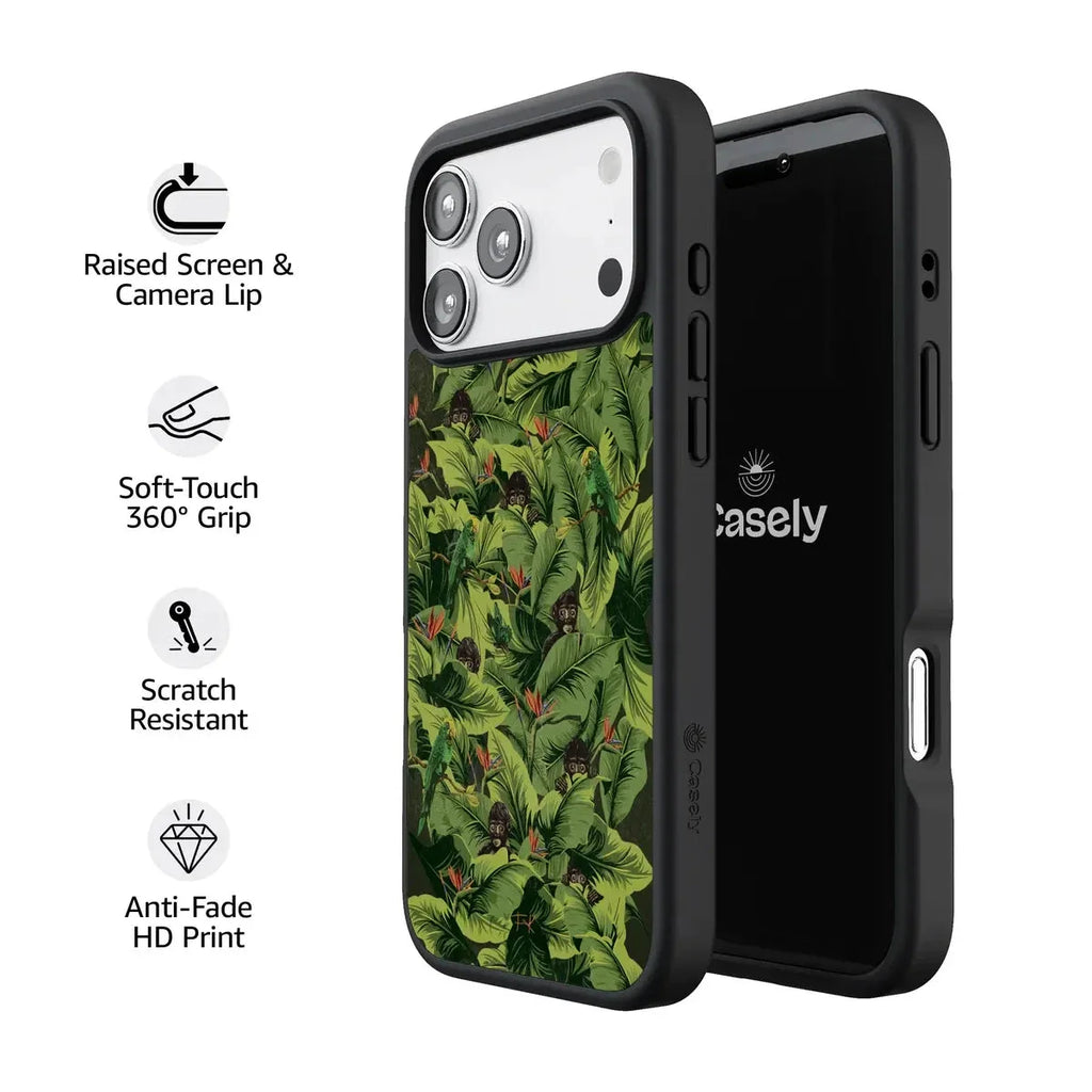 Sneaky Monkeys | Frida Kahlo Jungle Floral Case