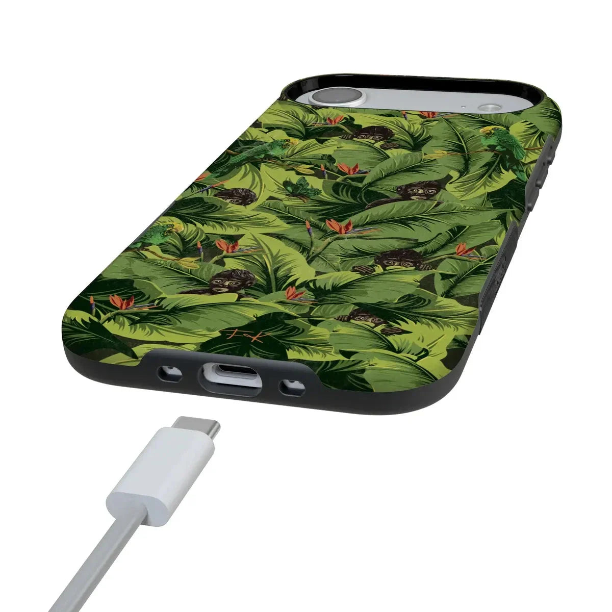 Sneaky Monkeys | Frida Kahlo Jungle Floral Case