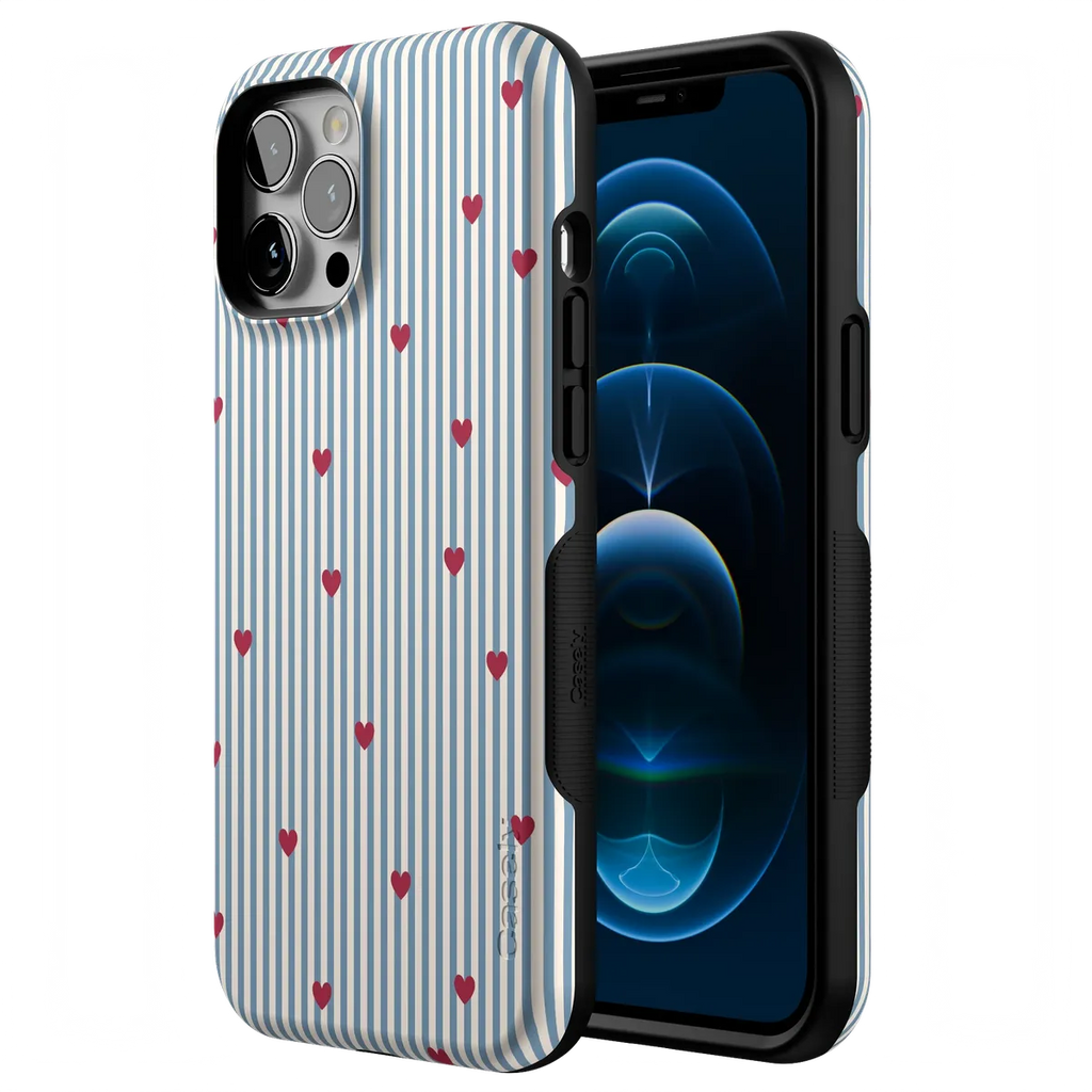 Love Lines | Blue Stripes Case