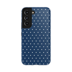 On the Dot | Navy Polka Dot Case