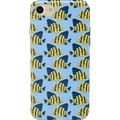 Something's Fishy | Navy Blue & Yellow Fish Print Case