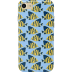 Something's Fishy | Navy Blue & Yellow Fish Print Case