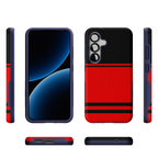 Storm Warning | Black & Red Stripes Case