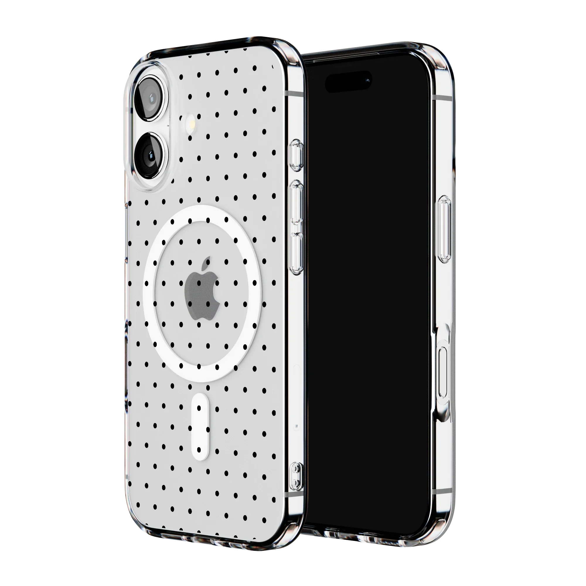 On the Dot | Black Polka Dot Case