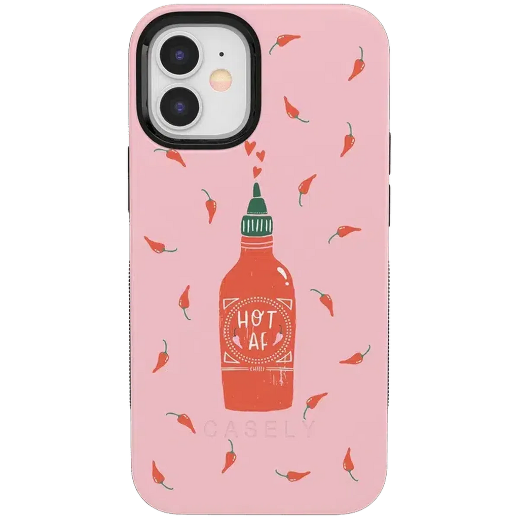 Spicy AF | Pink Chili Hot Sauce Case